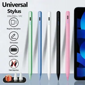 Android Universal Touch Pen Stylus, Compatible with Huawei, Xiaomi, Apple iPad, Drawing, Writing, Gaming, Note-Taking, Magnetic Attachment