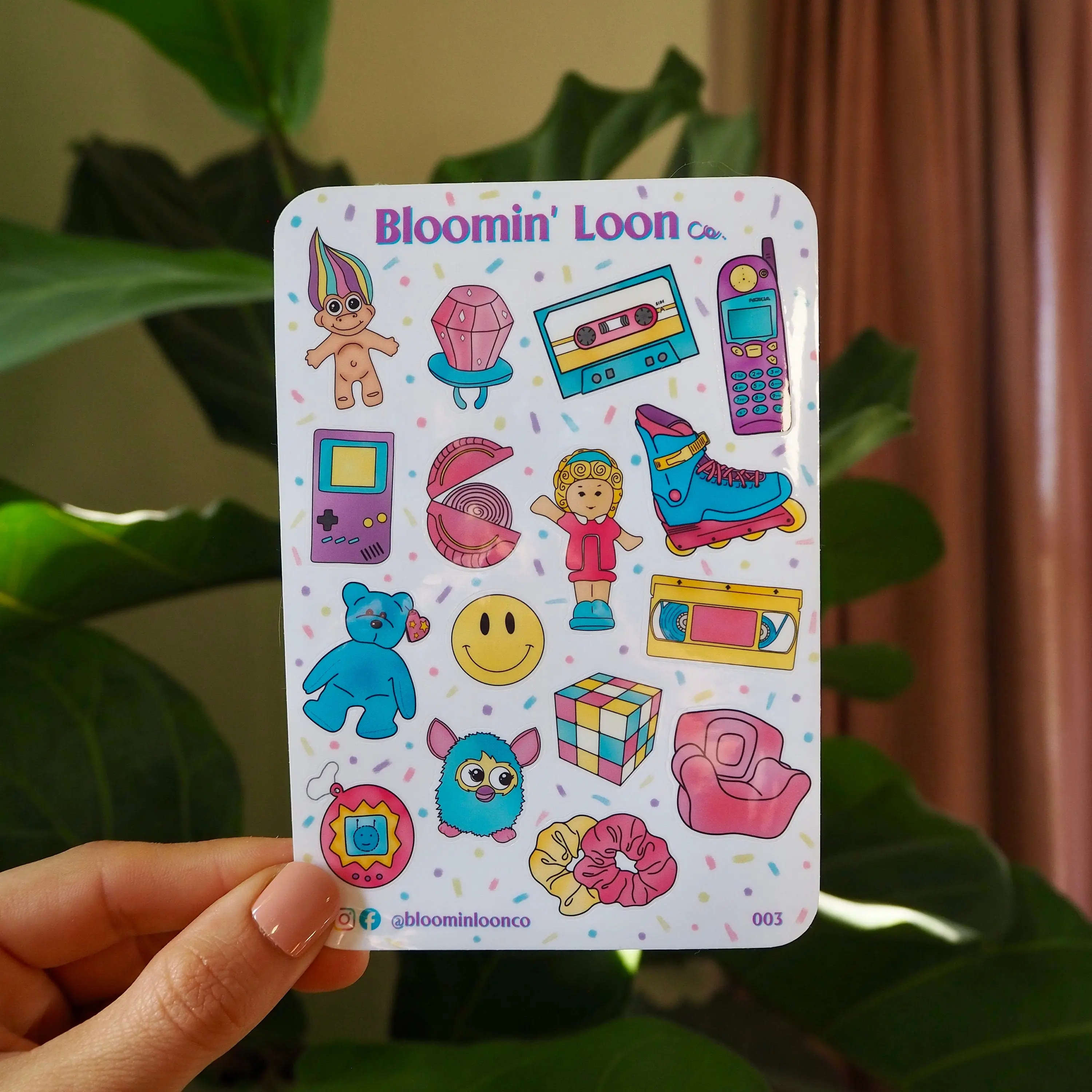 90's Kid Retro Sticker Sheet