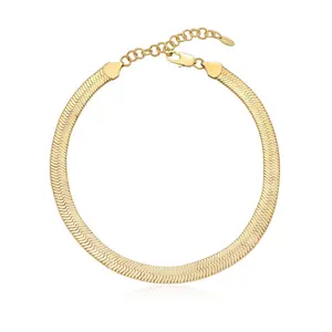 Ettika Snake Smooth Chain Necklace