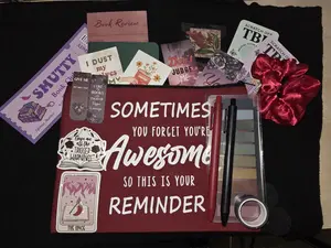 Dark Romance Collection Morally Grey & Morally Black Edition Bold Tropes Dark Aesthetics Reader Kit with Themed Bookmarks Premium Vinyl Stickers and Aesthetic Stationery