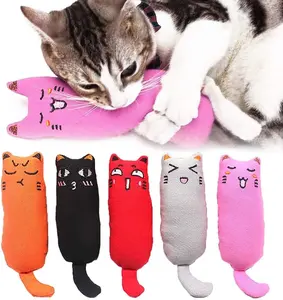 5Pcs Catnip Chew Toy Set for Cats | Bite-Resistant Teething Toys with Catnip-Filled Cartoon Mice | Fun Indoor Kitten Playset for Tooth Health & Stress Relief