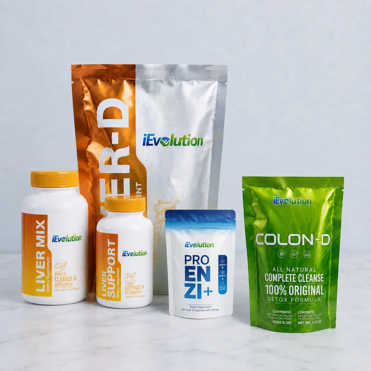 7-Day Detox, Cleanse — Colon, Liver, and Gallbladder Cleanse with Digestive Enzymes