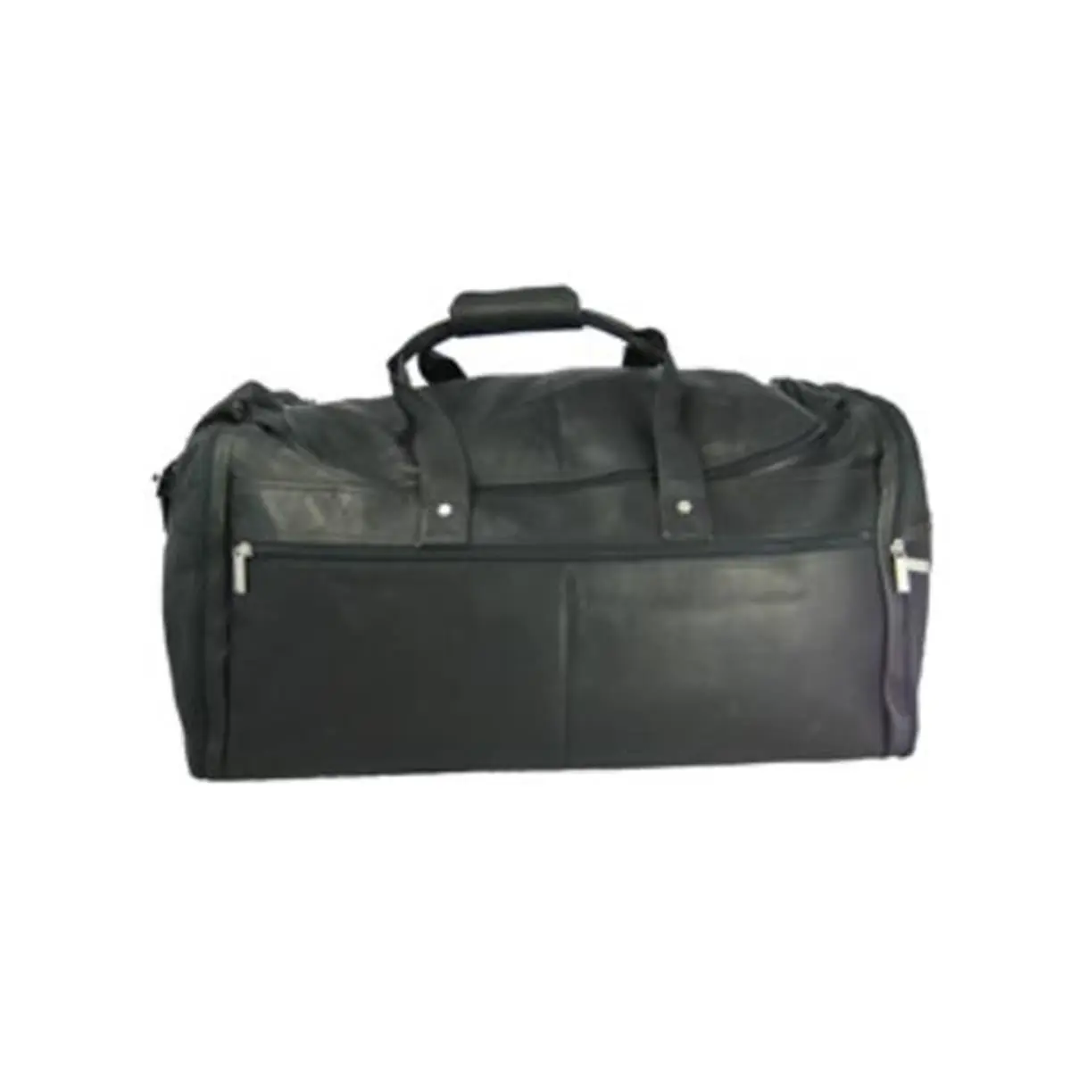 212 MAIN Extra Large Multi-Pocket Functional Duffle Bag with Multiple Zippers - David King & Co 305B, Black, Functional Duffle Bags