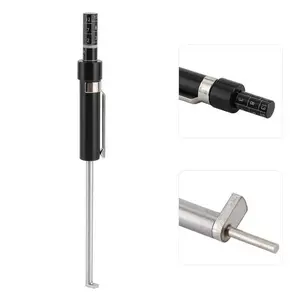 Car Brake Pad Thickness Measurement Tool, Includes Brake Shoe Scale, Base Plate Tester, Brake Pad Inspection Pen, Scale