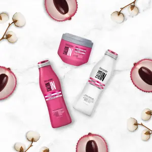 Liss Control 3-Piece Set: Shampoo + Conditioner 10.1 fl oz + Deep Treatment Mask 10.58 oz | Frizz Control & Softness with Lychee Extract, Silk Protein & Keratin | Salt-Free, Cruelty-Free | For All Hair Types