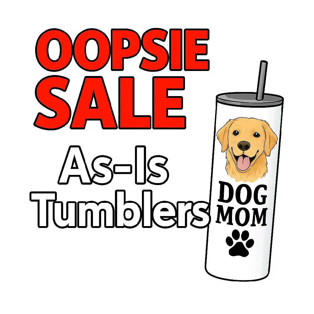 LIVE - Oopsie Tumbler Sale (Sold As-Is)