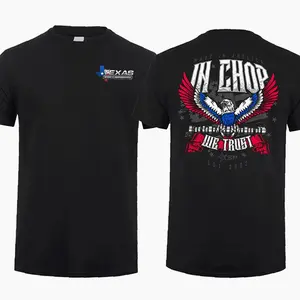 New Texas Speed & Performance In Chop We Trust T-Shirt, Unisex Casual Shortsleeve Crewneck 100% Cotton, Made in USA - Customer Favorite