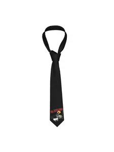 1 piece Soft Stylish El Kabong The Quick Draw McGraw Show Tie Ideal for Weddings Dates Parties Casual Wear Machine Washable Easy to Clean Perfect Gift for Formal Events Party Accessory Playful Design