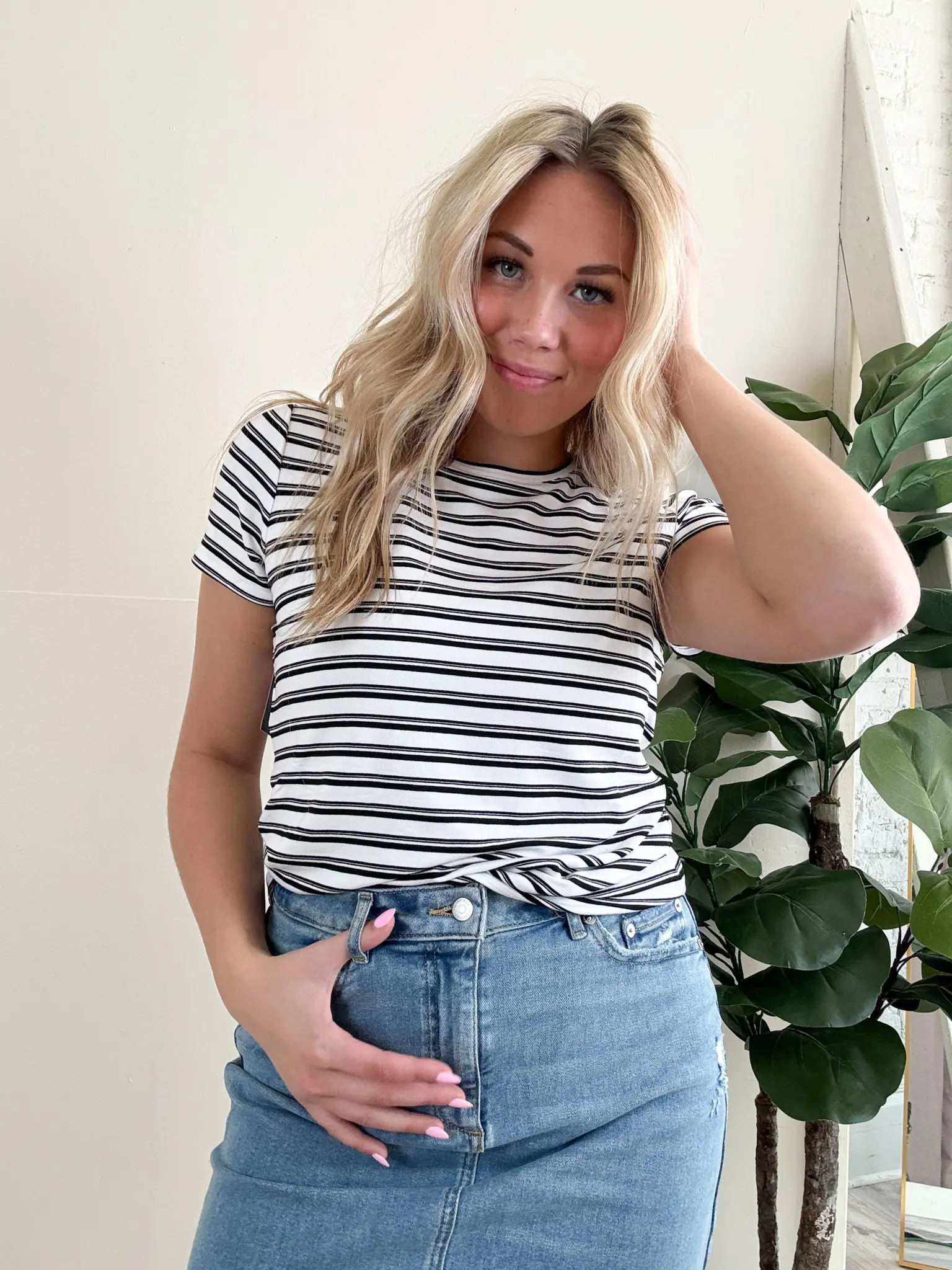 Liverpool Spring Fling Stripped Tee