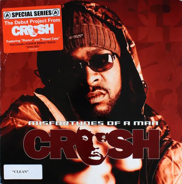 Crush  - Misfortunes Of A Man (Clean) (2xLP, Album)
