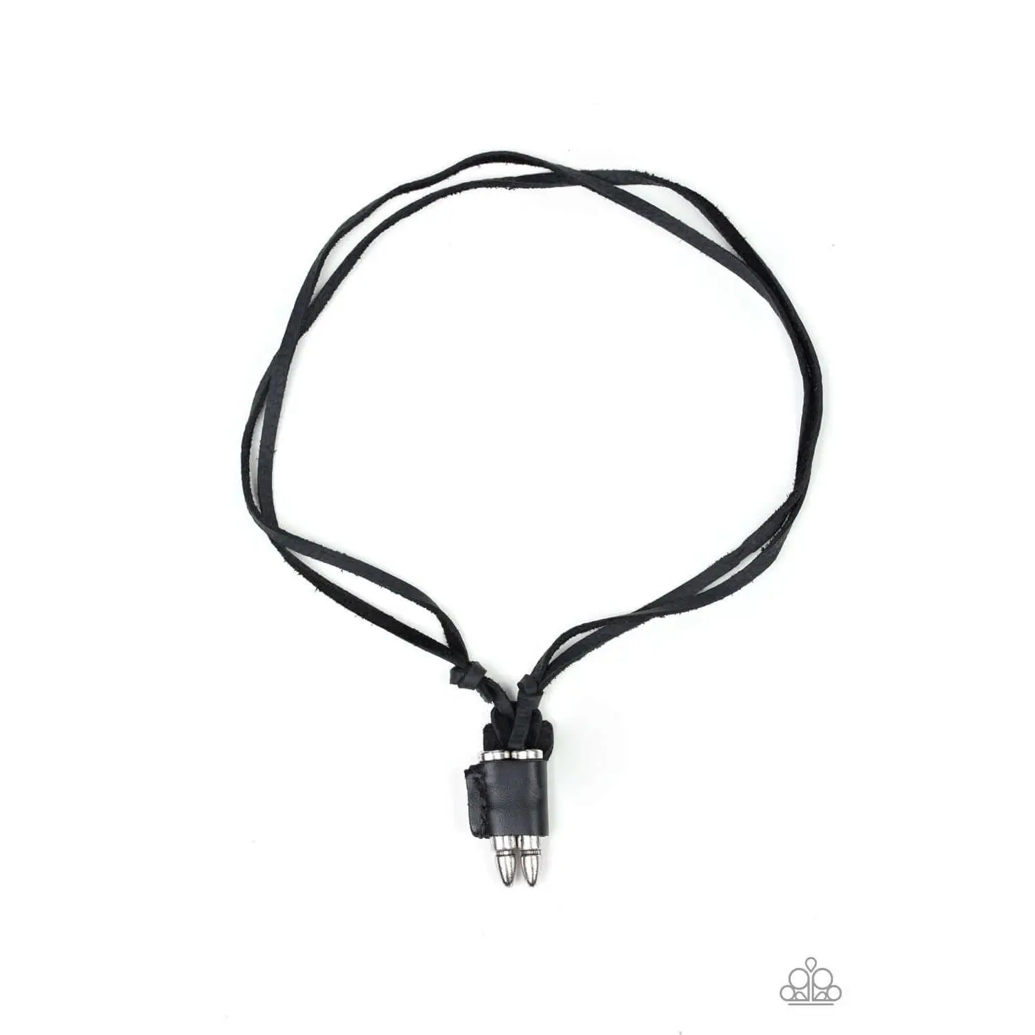 Paparazzi Accessories ✽ Dodge a Bullet - Black Mens Necklace✽Flat Rate Ship $4.50✽