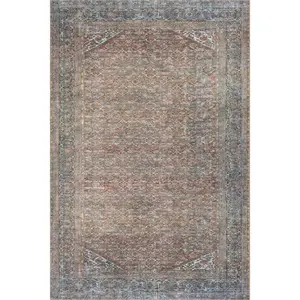Omariah Vintage & Distressed Washable Rug