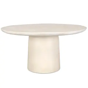 Madrone Indoor-Outdoor Dining Table, Warm White