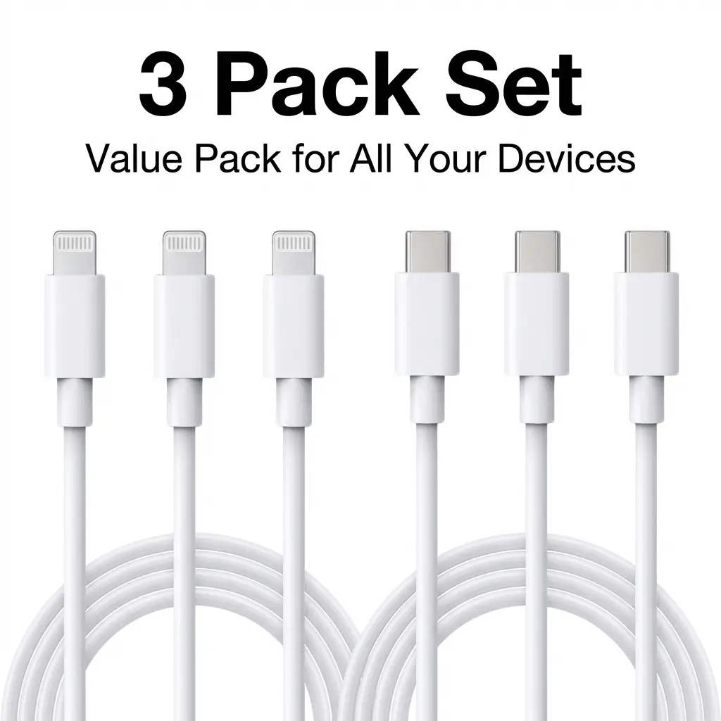 Summerwins 20W MFi-Certified Type-C to Lightning Fast Charging Cable, Durable Phone Accessory for iPhone 14/13/12/11 Pro Max, X, XR, Plus Smartphones & Tablets