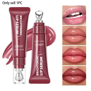 Shiny Lip Moisturizing Serum Crystal Glossy Glitter Lip Balm Lip Gloss Jelly Lip Oil Long Lasting Liquid Lipstick Hydrating Plumping Tinted Lips Makeup