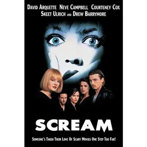 [ SALE UP TO 51% ] [ NO FRAME ] Scream movie poster print (b) Wes Craven, Horror (No Frame)
