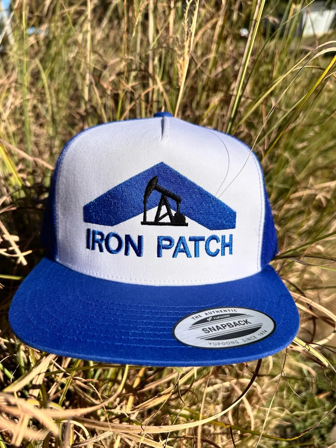 Iron Patch Pumpjack Hat