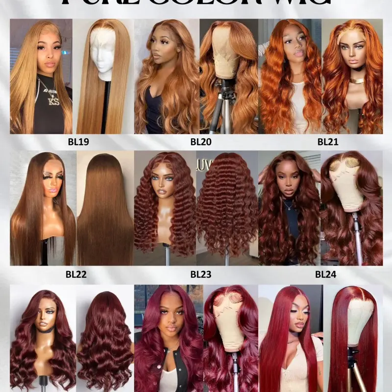 Custom color wigs