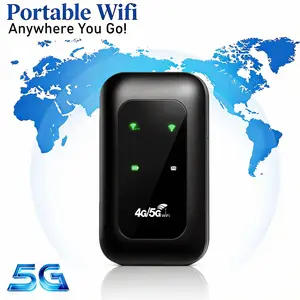 4G Portable WiFi Hotspot,5G LTE Mobile Hotspot,150Mbps High Speed,Supports 10+ Devices,Mobile Hotspot Device for Travel,Business,RV,Cruise,Travel Router, Wireless WiFi Hotspot, Portable Internet Hotspot