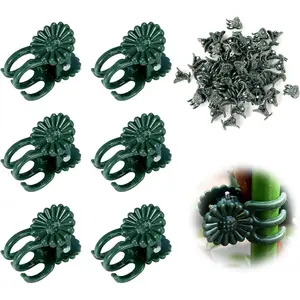 50 count  Clips Orchid Clips, Orchid Support Clips,Flower and Vine Clips,Garden Clips, Clips for Climbing