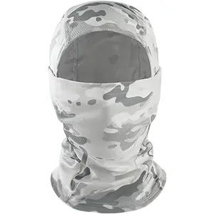 Camo Balaclava  Mask Full  Cover Windproof Sun UV Protection Hood for Men