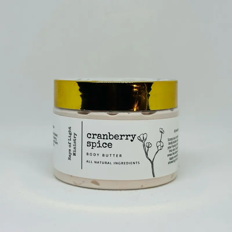 Cranberry Spice | Artisanal 3-Butter Glow Blend