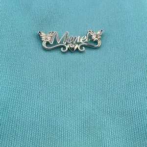Custom Name Pendant (Chain Included)
