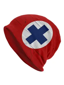 1 pc Hat CD Cruz azul Outdoor Caps For Men Women Skullies Beanies Ski Caps Soft Bonnet Hats Beanie Fitted