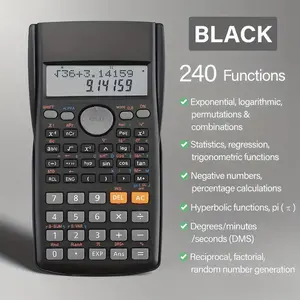 Professional Scientific Calculator: 240 Functions, Large Dual-Line Display - The Ultimate Exam Essential, A Must-Have for Students and Professionals
