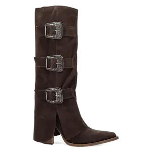 BUCKLE BUNNY SUEDE LEATHER BOOT