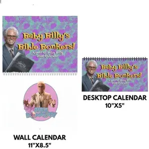 Baby Billy Calendar 2026 Funny TV Character Wall Calendar Collectible Gift for Fans Comedy Series Pop Culture Poster Style Home Decor, Office Decor, New Year Fan Gift, Unique Gift