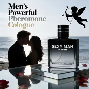 Men's Strong Pheromone Cologne with long-lasting floral fruity woody scent. Infused with attraction pheromones to make her obsessed, drive her wild all night, and share an intense passionate evening together. Perfect Valentine's Day & Christmas gift.