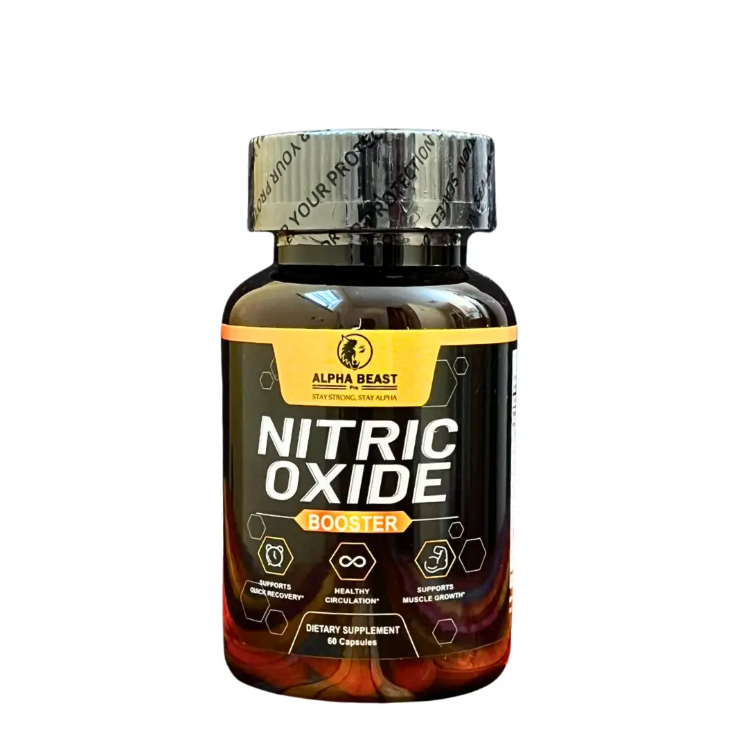 Nitric Oxide Booster – Circulation & Workout Support – 60 Capsules