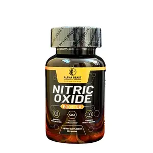 Nitric Oxide Booster – Circulation & Workout Support – 60 Capsules