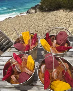 Crawfish Boil Candle Bucket