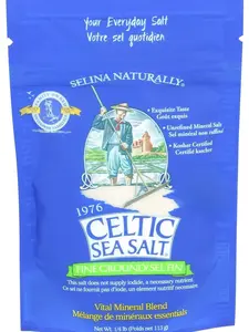 Fine Ground Celtic Sea Salt ¼ lb Resealable Bag