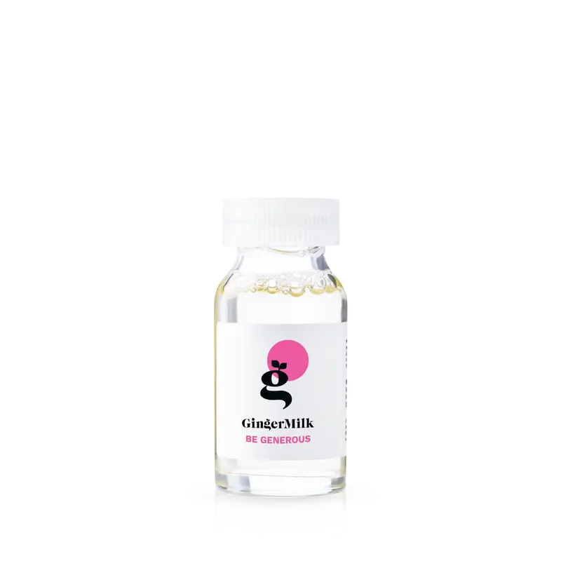 Nutritive Hair Ampoules, Be Generous | Nourishing & Strengthening Care with Plant Proteins, Argan & Pro-Vitamin B5 for Dull, Weak & Lifeless Hair | Ginger Milk