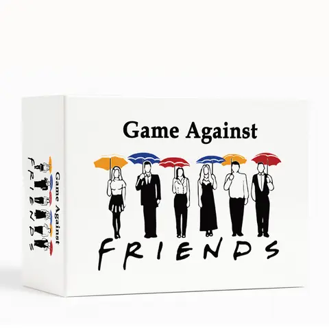 Game Against Friends- 350+ Friends Tv Show Party Card Game by My Hero Cards