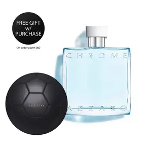 Azzaro Chrome Eau de Toilette for Men | Fresh Citrus Aquatic Cologne | Long-Lasting Clean Scent | 30ml & 100ml | GWP with 100ml