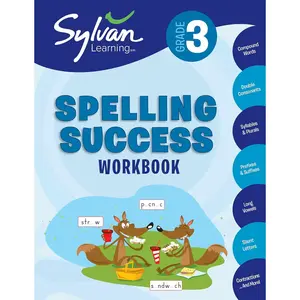 3rd Grade Spelling Success Workbook: Compound Words, Double Consonants, Syllables and Plurals, Prefixes and Suffixes, Long Vowels, Silent Letters, ... and More (Sylvan Language Arts Workbooks) Paperback – Illustrated, March 26, 2019