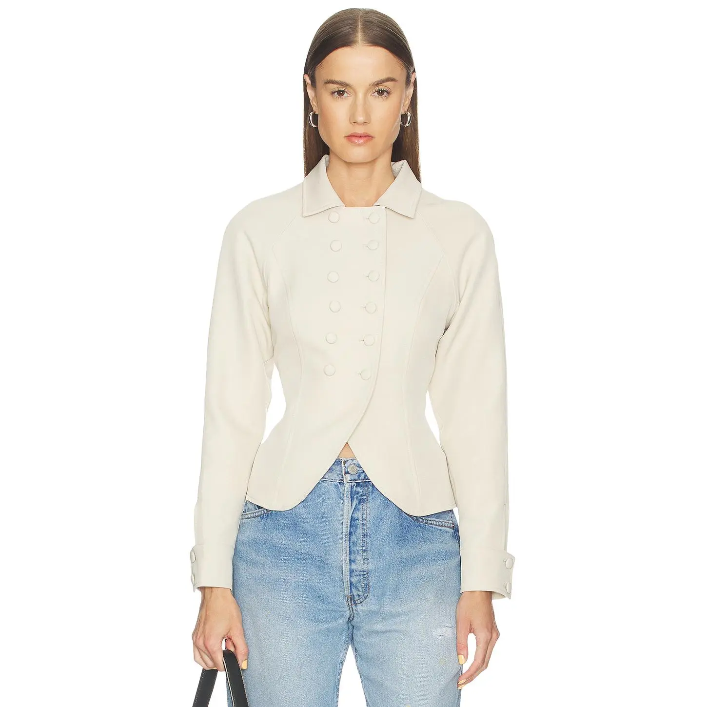 LIONESS Form Jacket in Cream