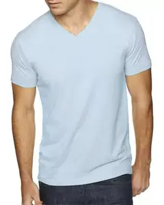 Next Level Apparel Men's Sueded V-Neck Plain Short Sleeves T-Shirt 6440 XS-2XL
