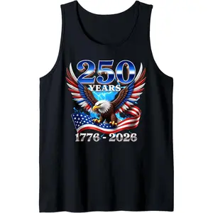 250 Anniversary United States Patriotic Tank Top