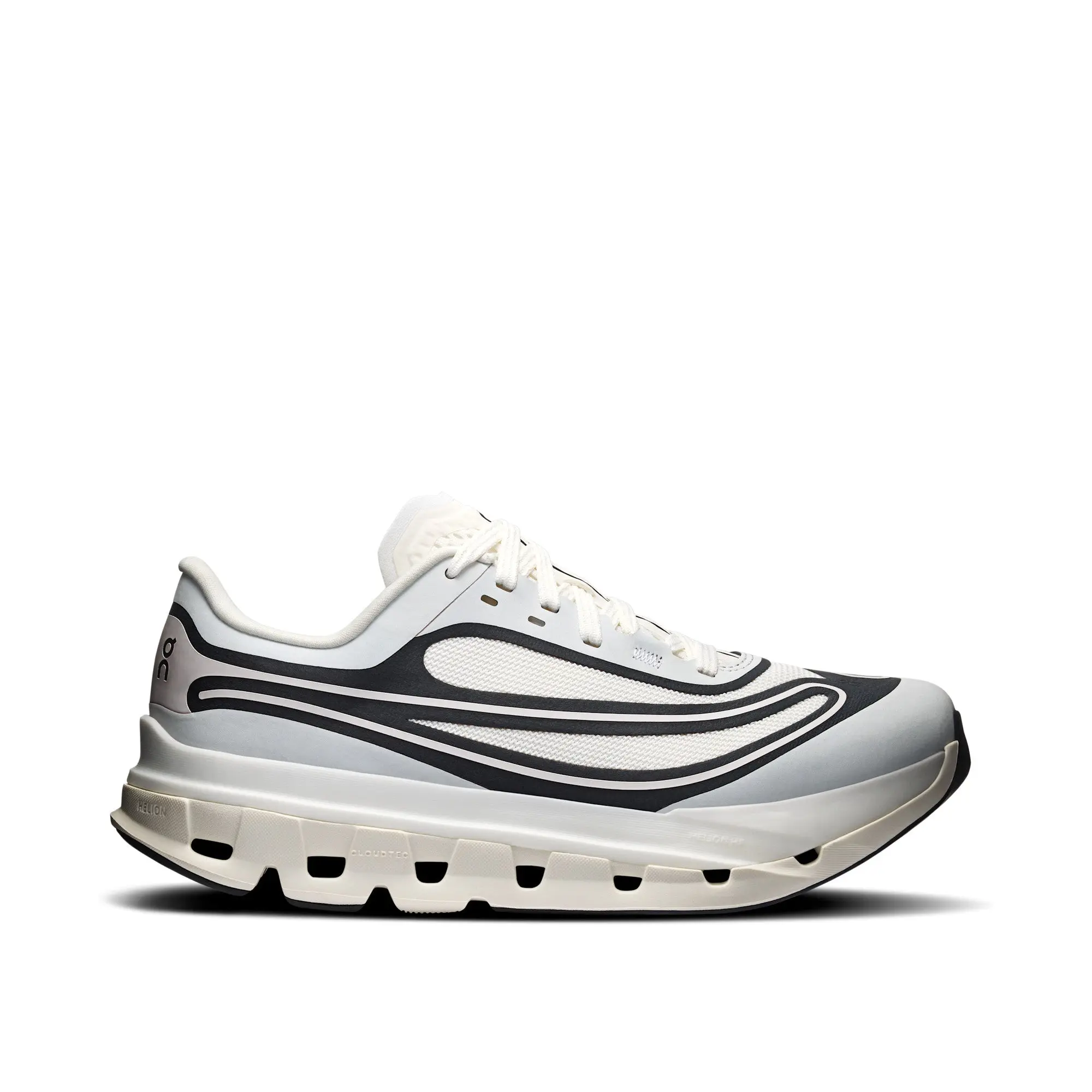On Cloudflow 5 AD Ivory Black Women's Running Shoes 3WF30440791