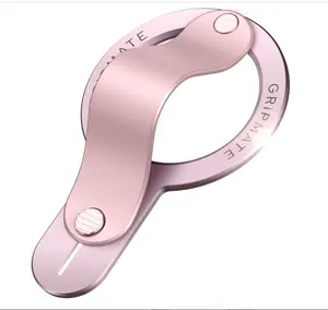 for MagSafe Phone Grip for iPhone - Magnetic Phone Ring Holder Detachable for iPhone 17 - Comfortable Finger Phone Loop Grip for Apple 16/15/14/13/12,Pink