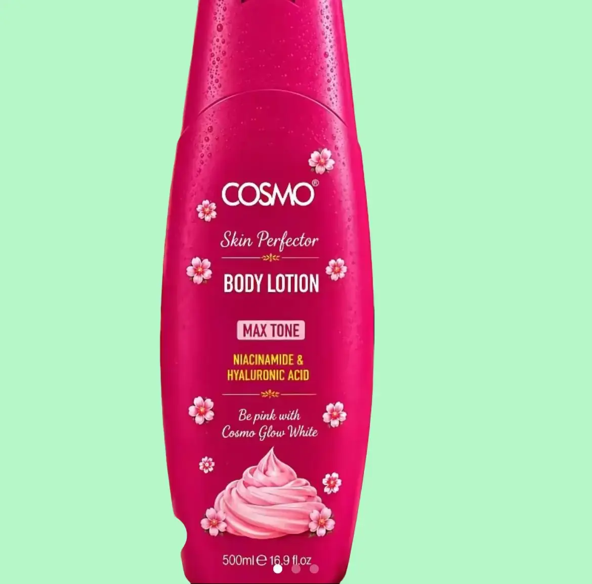 Cosmo Skin Prefector Body Lotion, 500ml Hydrating Daily Moisturizer for Adults, Moisturizes Whole Body and Cracked Heels, For All Skin Types, Alcohol Free, Exfoliating, Single, Universal, Body Care, Contains Neither