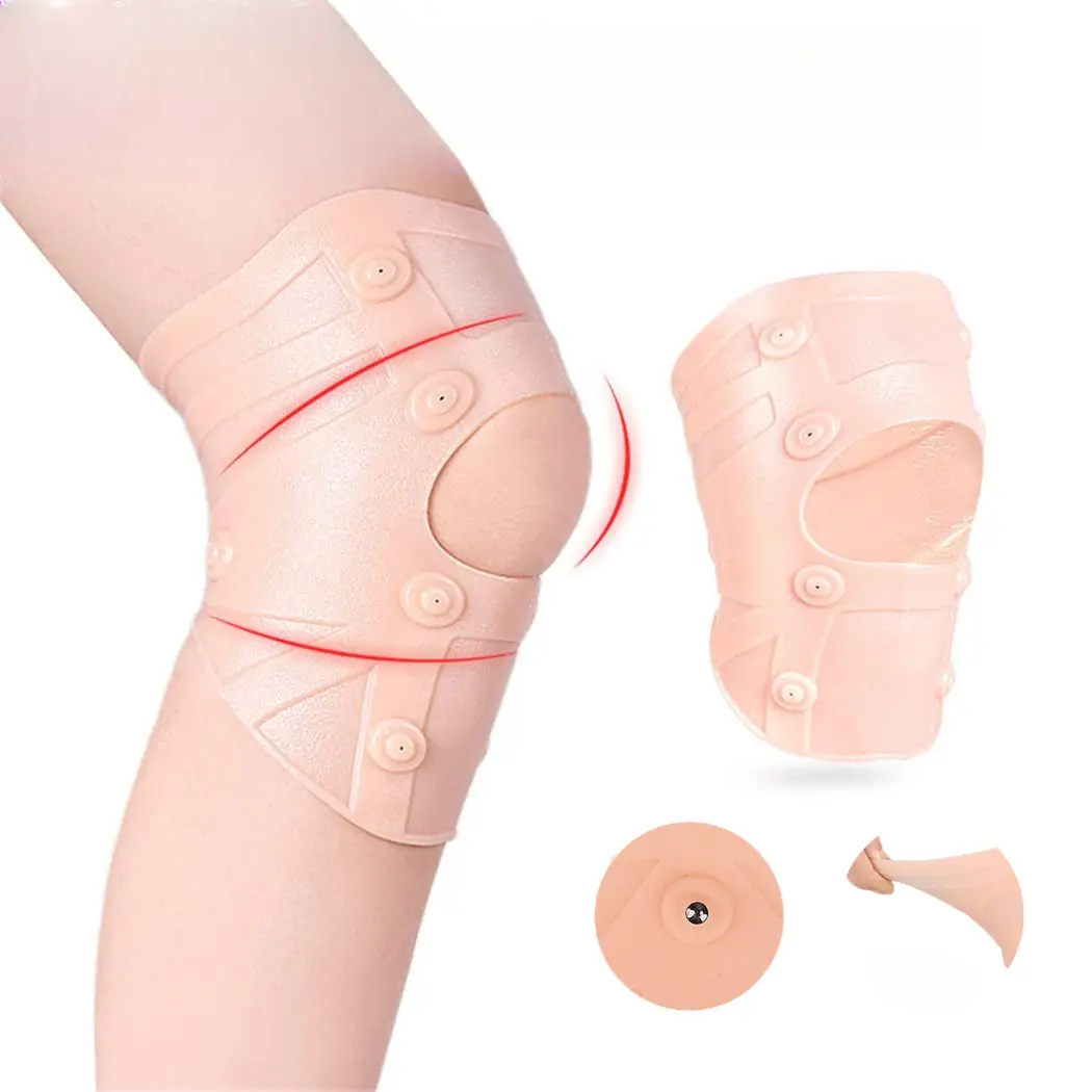 Magnetic Patella Knee Protector - Non-Slip 1/2 Knee Pad for Men & Women.Ideal Support for Running, Cycling & Sports.  workout  Sports Knee Brace