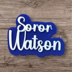 Zeta Phi Beta Sorority Customized Lapel Pin - Enter name in order comments