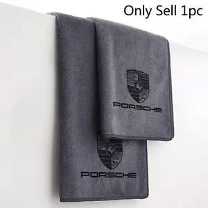 High Quality Microfiber Car Wash Towel Drying Cloth Cleaning Towel Washing Tools Accessories For Porsche Panamera Macan Boxster Cayman Cayenne 911 718 Microfiber Cleaning Towels