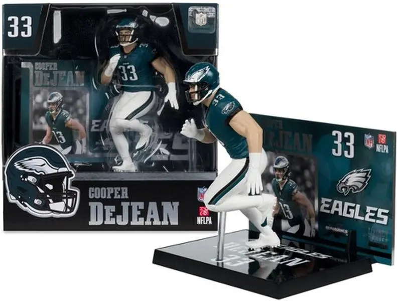 McFarlane SportsPicks - NFL - Cooper Dejean (Philadelphia Eagles) 7" Posed figurine/statue  [COLLECTIBLES] Vinyl figurine/statue